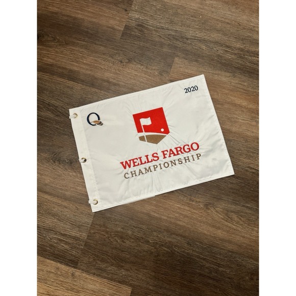 Wells Fargo Championship 2020 RARE Cancelled‎ Tournament Collectible COVID Flag